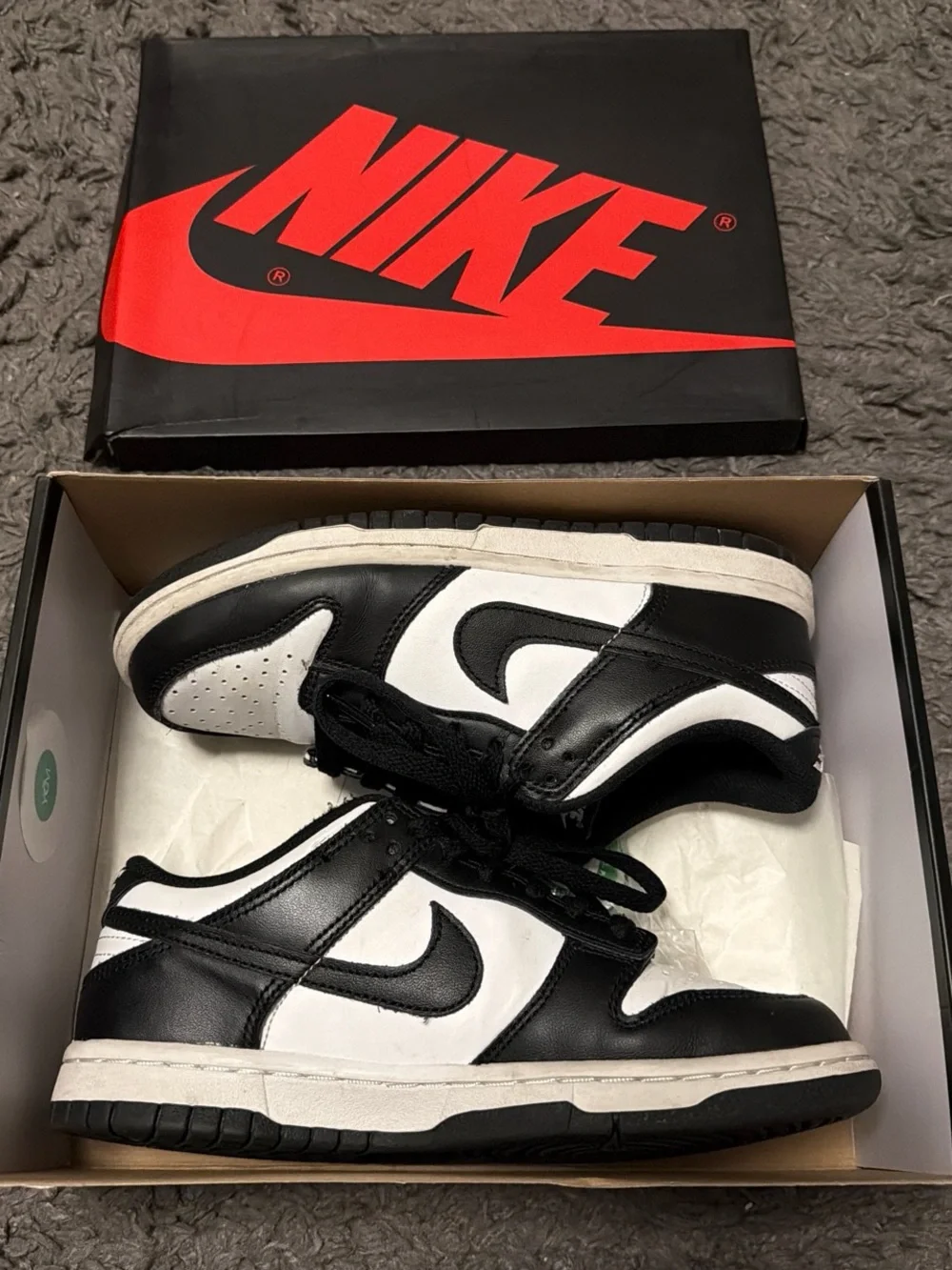 Nike Black and White Panda Dunks